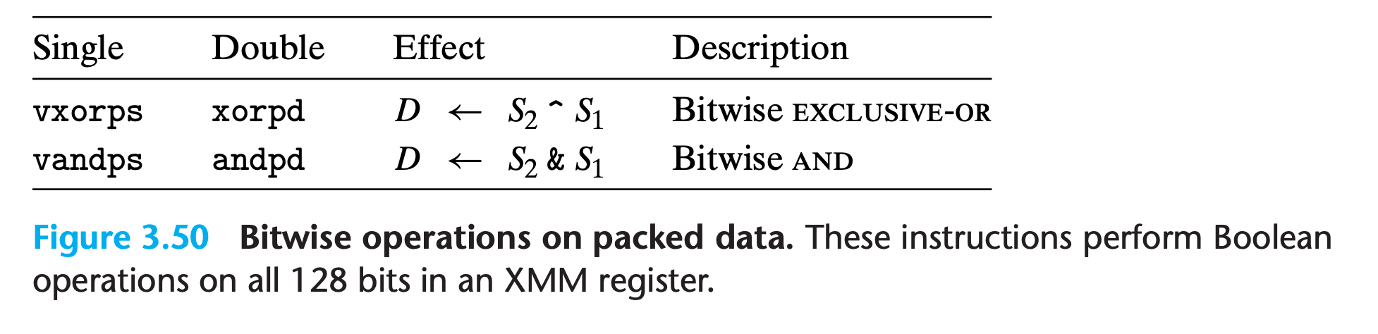 bitwise instructions